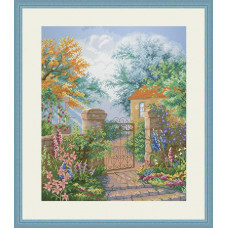 A quickie to the garden. 24x28 cm