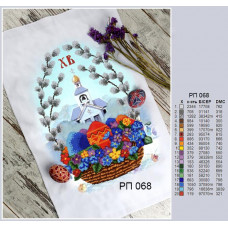 Towel Velikodniy on homespun cloth