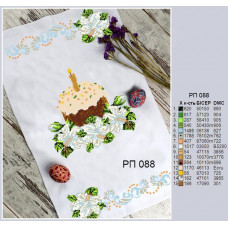 Towel Velikodniy on homespun cloth