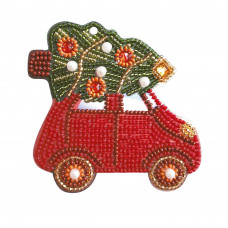 PidvÑska Typewriter. Nova stitch. Set for embroidery with beads
