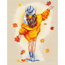 Set in autumn. 16x20 cm.