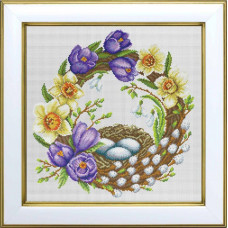 Spring crown, 30x30 cm