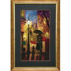 Parasol for two. 19.5x33. 5 cm