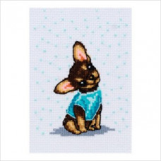 Dog. 15x11 cm