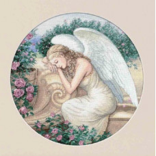 Garden angel. 39x39 cm