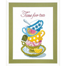 Time for tea. 20x26 cm