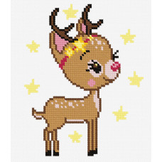 Deer. 13x15 cm