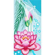 Lotus, 37x73 cm