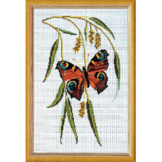 Blizzards. 20x30 cm. Paviche's eye on the willow