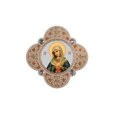 PÑdvÑska Mother of God Rozchulennya. Nova stitch. Set for embroidery with beads