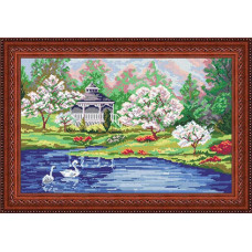 Swans and gazebos