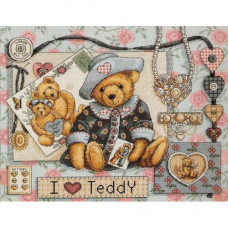 I love Teddy. 36x29 cm