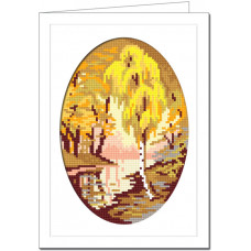 Gold autumn, 15x20 cm