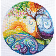 Persha dawn. 24x24 cm
