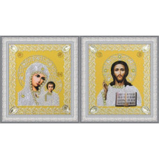 Set of wedding icons (gold)