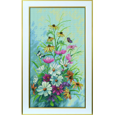 Summer morning. 20x40 cm
