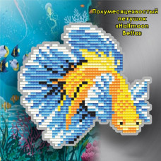 Halfmoon Betta. Magnet