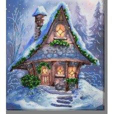 When winter is cold. 25x28 cm