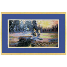 Winter forest. 33.5x18 cm
