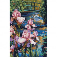 Iris of water, 25x38 cm