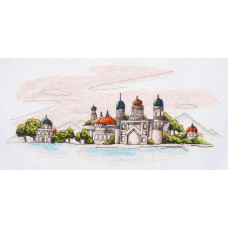 Barvysti domes. 38x18 cm