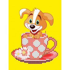 dog tea bath
