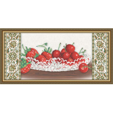 Cristal. Sweet cherry that midnight on beige