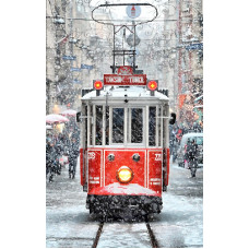 Winter tram