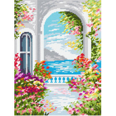 Mediterranean Sea, 24x32 cm