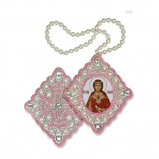 Pidviska. St. Lyubov Rimska. Nova stitch. Set for embroidery with beads