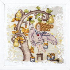 Unruly angel. 20.5x20.5 cm. Taste of autumn