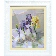Awakening of the irises. 27. 5x34. 5 cm