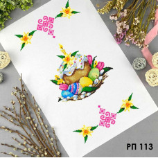 Towel Velikodniy on homespun cloth