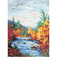 Autumn Hollow. 30x40 cm