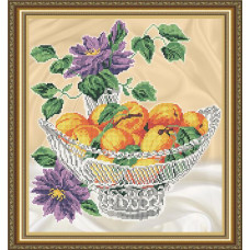 Apricots in crystal