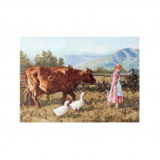 Summer morning, 37x26 cm