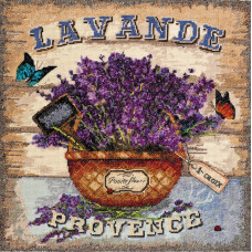 Melody to Provence. 35x35 cm