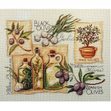 Spices and herbs. 32x25 cm