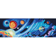 Space. 12x35 cm