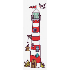 Lighthouse. 12x35 cm