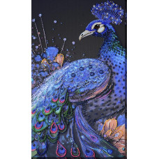 Charming marvelous bird, 25x45 cm
