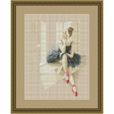 Ballerina bÑlya vikna. 29x38 cm