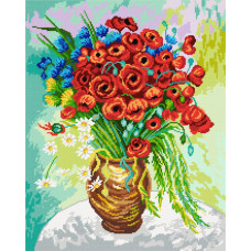 Chervoni Maki that chamomile, V. van gog, 40x50 cm