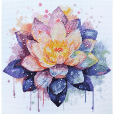 Blooming lotus 24x24 cm