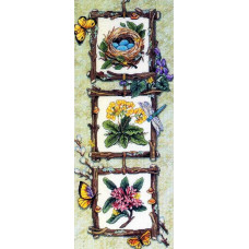 The charm of nature. 20x48 cm