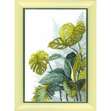 In tropical forests. 18x27 cm
