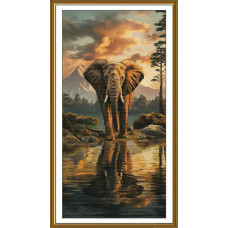 Spirit of Kilimanjaro, 28x56 cm