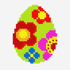 Pysanka. 9x9 cm