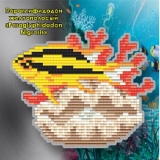 Paraglyphidodon yellow-striped (Paraglyphidodon Nigroris). magnet