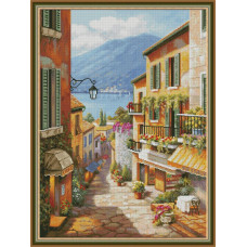 Pivdenny town. 31x41 cm